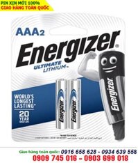 Pin Lithium Ultimate Energizer L92 BP2 size AAA 1,5V chính hãng Energizer USA