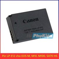 Pin LP-E12 tương thích với CAN0N EOS M, M10, M100, EOS M50, PowerShot SX70 HS