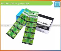 Pin LR621 (AG1) loại vỉ (1 viên)