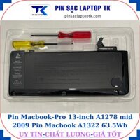 Pin Macbook-Pro 13-inch A1278 mid 2009