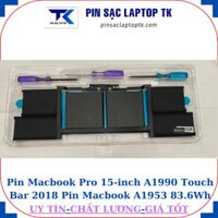 Pin Macbook-Pro 15-inch A1990 Touch-Bar 2018