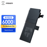 Pin Macbook Pro A1322, A1278 (2009-2012 ) – Pin sạc PISEN TP-PC-A1322 (6000mAh/ 65.7Wh) MC700 MB990