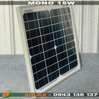 Pin mặt trời mono 15w