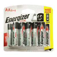 Pin Max 8  4 Viên Energizer E91 BP84 AA