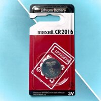 Pin Maxell CR2016 Lithium 3V Cao Cấp Made In Japan Date 2031 - 1 Viên