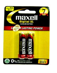 Pin Maxell Digital XL alkaline battery LR6(W)XL2B-AA-1.5V chính hãng Maxell