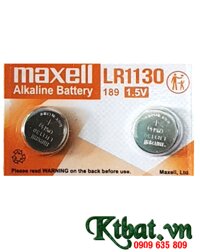 Pin Maxell LR1130-189-AG10 Alkaline 1,5V chính hãng