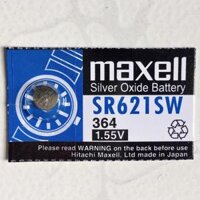 Pin Maxell Nhật Bản SR621SW  364  G1 Hàng Chính Hãng Made in Japan - 1 Viên