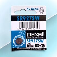 Pin Maxell Nhật Bản SR927SW  395  G7 Viên Lẻ Hàng Chính Hãng Made in Japan - 1 Viên