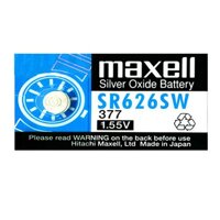 Pin Maxell SR626SW Pin đồng hồ đeo tay 377 ( 1.55V)