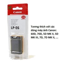 Pin máy ảnh Cannon LP-E6