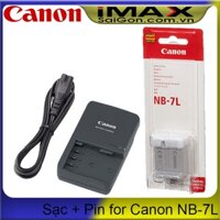 PIN MÁY ẢNH CANON NB-7L - HÀNG NHẬP KHẨU