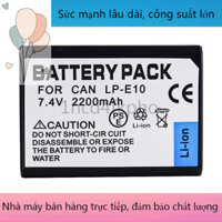 Pin máy ảnh mới Pin LP-E10 cho máy ảnh Canon EOS 1100 1300D 1500D 3000D