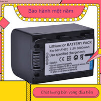 Pin máy ảnh NP-FH70 mới cho Sony NP-FH60 DCR-DVD650 HC52 SX40 SR