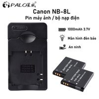 Pin máy ảnh PALO NB8L NB-8L  Canon A3000IS A3300 là A3200 là A3100 là