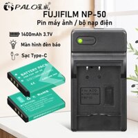Pin máy ảnh PALO Sạc Fujifilm NP-50 dung lượng 1400mAh cho FinePix F100fd F60fd F200 F200EXR