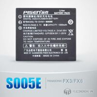 Pin máy ảnh Panasonic S005E 1000mAh Pisen