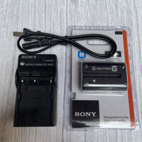 Pin Máy Ảnh Sony A200 A580 A450 A350 A300 SLR NP-FM500H + Bộ Sạc