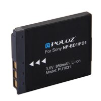 Pin máy ảnh Sony Cyber-shot DSC-G3 / DSC-T75 / DSC-T77 / DSC-T500 / DSC-T700 Pin Li-ion PULUZ NP-BD1 / NP-FD1 3.6V 850mAh