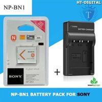 Pin máy ảnh Sony NP-BN1 + Bộ sạc pin  (hàng nhập khẩu)