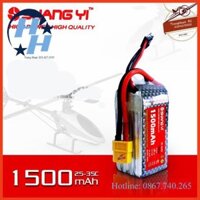 Pin Máy Bay LiPo ShangYi 3S, 4S 1500mAh 100C may bay