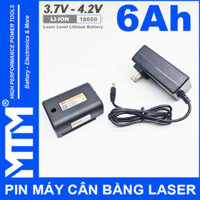 Pin máy cân bằng Laser bắn cốt 3.7V 6.0Ah MTM kèm sạc