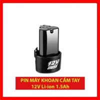 Pin máy khoan Lithium-Ion 12V 3S cho máy khoan cầm tay dùng tốt 3 - 4h