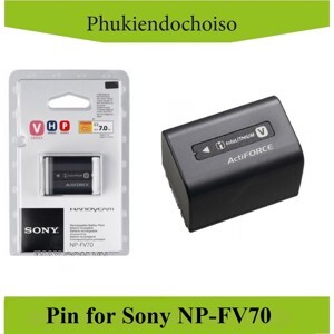 Pin máy quay Sony FV70 (NPFV70)