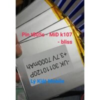 Pin máy tính bảng MiD - k107