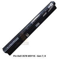 Pin máy tính Laptop Dell 3578 3451 M5Y1K KHÔNG DÙNG ĐƯỢC Gen 7 8 - Zin 4 Cell                         &nbsp(&nbspDell Inspiron 3451 3452 3458 3459 3462 3467 3468 3476 3477 3551 3552 3558 3559 3567 3568 3576 3577 5451 5455 5458 5459 5468 5551 5555 5558 5559 5755 Vostro 3458 3558 3565 3478 3578&nbsp)