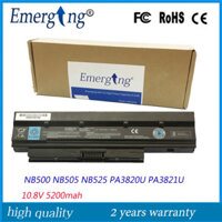Pin máy tính xách tay mới cho Toshiba vệ tinh t210d PA3820U-1BRS pa3821u NB500 NB505 nb525 pabas231 dynabook MX/34mbl