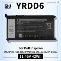 Pin máy tính xách tay yrdd6 1vx1h cho Dell Inspiron 5482 5485 5491 3310 2 trong 1 3493 3593 3793 5493 5593 5593 5593 548