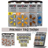 Pin Máy Trợ Thính Máy Điếc RAYOVAC EXTRA PR41 A312 312 PR44 A675 675 PR48 A13 13 PR70 A10 10