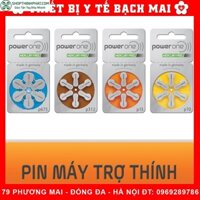 Pin Máy Trợ Thính Power One P13, P675, P312, P10 – Đức [Vỉ 06 Viên]