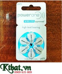 Pin máy trợ thính PowerOne PR44, Pin 675 _Pin máy điếc PowerOne PR44/675 chính hãng /X.xứ Đức