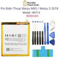 Pin Meizu M6S / Meizu S 2018 BA712 3000mAh | Hàng Nhập Khẩu | Tặng bộ tháo mở + seal dán