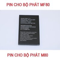 Pin MF80 Lắp Cho Bộ Phát 4G Pin Dung Lượng 2400mAh ZTE