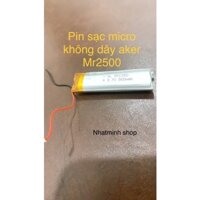 Pin micro máy trợ giảng hoặc pin máy aker 2500