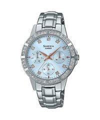 [Pin Miễn Phí Trọn Đời] Đồng hồ Casio Sheen SHE-3517D-2AUDF - Tem vàng chống giả