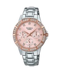 [Pin Miễn Phí Trọn Đời] Đồng hồ Casio Sheen SHE-3517SG-4AUDF - Tem vàng chống giả