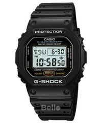 [Pin Miễn Phí Trọn Đời] DW-5600E-1VDF - Đồng hồ G-Shock Nam - Tem Vàng Chống Giả