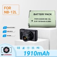 Pin NB-12L cho Canon PowerShot G1X G1X Mark II PowerShot N100 iVIS mini X.... Pin NB 12L dung lương cao