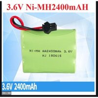 Pin Ni-Mh 3.6v 2400mah xe điêu khiển sạc lại nhiều lần