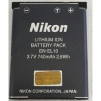 Pin Nikon EN-EL10 (EL 10 )/Fuji NP45 cho nikon Coolpix S60, S200, S210, S220, S500, S510, S520C, S600, S610, S700, S3000