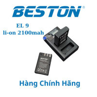 Pin Nikon EN-EL9 2100mAh , bộ sạc Beston dùng cho máy ảnh Nikon D40 D40x D60 D3000 D5000 EN-EL9A
