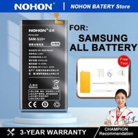 Pin NOHON Chất Lượng Cao Cho Samsung GalaxyS10e S10 S9 S8Plus Note10 8 S10X S20 Ultra S21 FE S7 Edge S6 S7e S6e A50 S5 Bateria