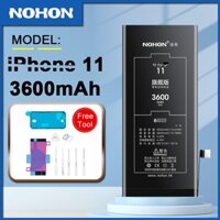 Pin NOHON Cho iPhone 11 Thay Thế 3600mah Bateria Dung Tích Cao Với Dụng Cụ Miễn Phí