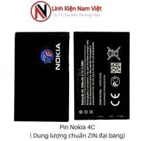 Pin Nokia 4C (Zin Đại Bàng Dung Lượng Chuẩn-800mAh)