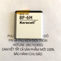 pin nokia bp 6m hãng pin koracell chất lượng cao BP -6M