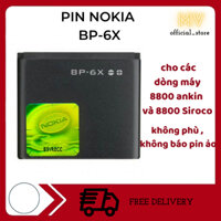 Pin NOKIA BP-6X - cho điện thoại NOKIA 8800 ANAKIN và 8800 SIROCO